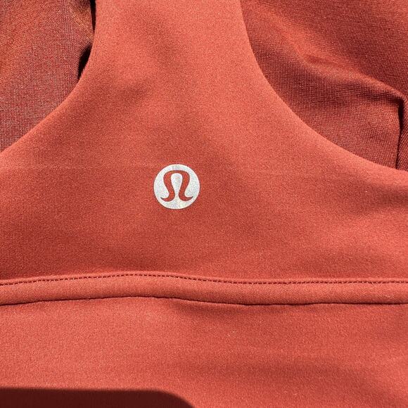 Lululemon Wunder Train Long-Line Bra C/D Cups Dark Terracotta Size 6 NWT $68 - Picture 9 of 14